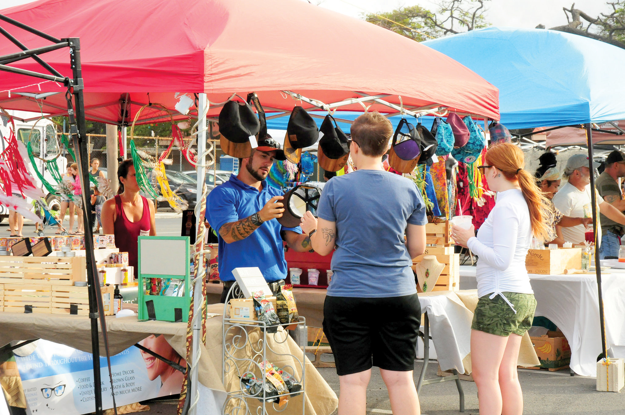 Maui Street Market UH Maui College hosts local vendors for a oneofa