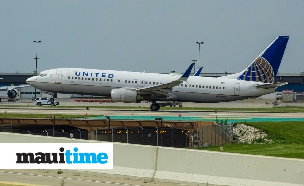 airplane on tarmac Passengers arriving in the Hawaiian Islands dropped 87% from this time last year,